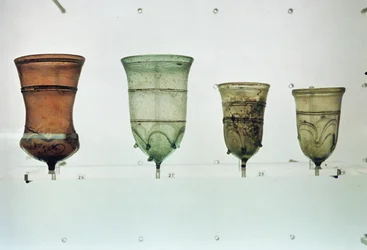 Selection of Frankish Glasses, 4th-5th Century