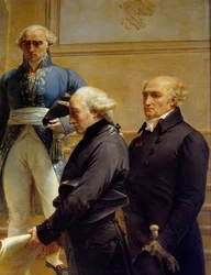 Portrait of the French architect Pierre Francois Leonard Fontaine (1762-1853) (detail)