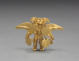 Winged Figure Pendant