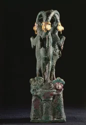 Sacred Tree Formed from Three Goats, from Larsa, Southern Mesopotamia, c.1750 BC