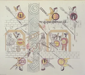 Spanish and Aztecs, from 