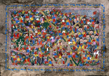 Village Scene, Guerrero State, Mexico