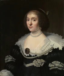 Portrait of Amalia van Solms, c.1632