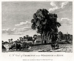 A View of Charlton near Woolwich in Kent, 1775
