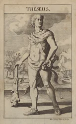 Theseus, mythical Greek hero and founder-king of Athens