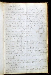 Page from Michael Faraday