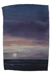 Sunset over Island