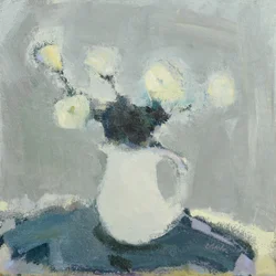 Table Top with Flowers, 2016