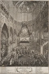 The Coronation of Maria Theresa at Prague Castle, 1743