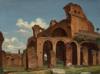 The Basilica of Constantine, Rome