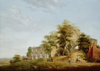 Ruins of Buildwas Abbey, 1770