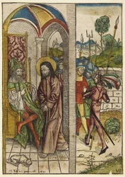“Christ before Pilate” (Der Schatzbehalter, Figure 63)