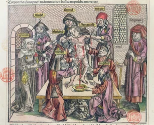 Martyrdom of Simon at Trent, After a Woodcut in 