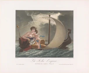 Personification of Folly Misleading Amor