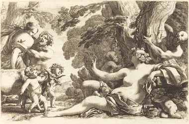 Seated Bacchante with Children
