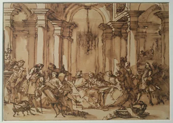 A Literary Salon in the 18th Century
