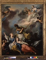 Allegory of the Peace of Vienna in 1606