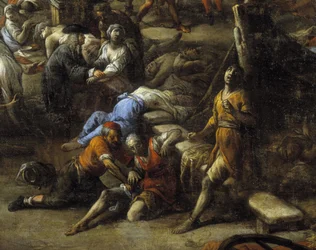 View of the Cours during the plague of 1720