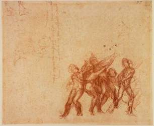 Studies of nude figures
