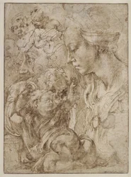 Studies for a Holy Family