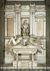 Allegory of Day and Night, Mausoleum of Giuliano de Medici