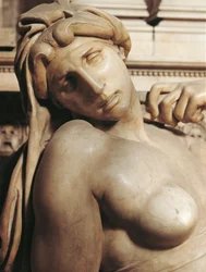 Dawn (Aurora), Detail from Tomb of Lorenzo de