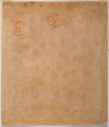 Head study for the Sistine Jonah