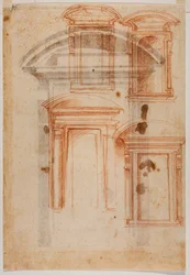Portal Study for the Laurentian Library
