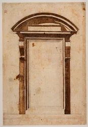 Portal study for the Laurentian Library