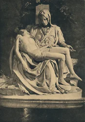 Pieta by Michelangelo, Basilica of St. Peter, Rome
