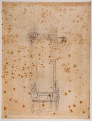 Studies of a window and door for the Laurentian recess