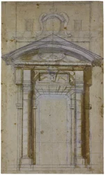 Study for Porta Pia in Rome