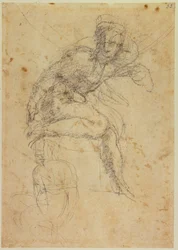 Study of Two Sistine Nudes