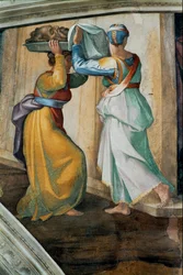 The Sistine Chapel; Ceiling Frescos (after restoration)