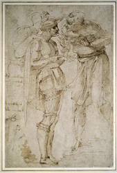 Three Men in Conversation