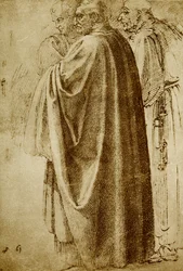 Three Men in Long Robes