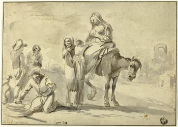 Travelers Resting for Nourishment
