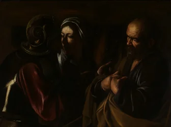 The Denial of Saint Peter, 1610