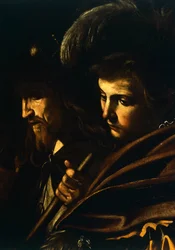 Faces of Two Men (detail)