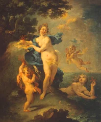 Nymphs with Corals