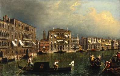 The Grand Canal at the Rio di Ca