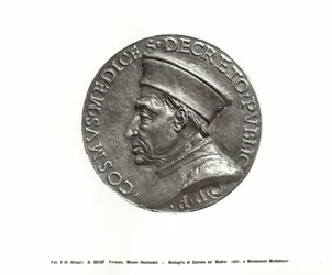Medal depicting Cosimo de