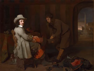 Anthonij de Bordes and His Valet, c. 1648