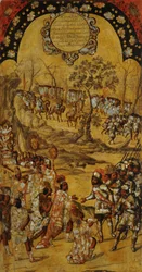 The Conquest of Mexico, Panel VIII, c.1696-1715