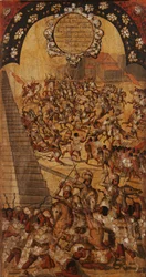 The Conquest of Mexico, Panel XVI, c.1696-1715