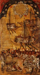 The Conquest of Mexico, Panel XXIV