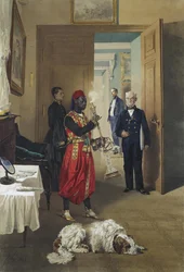 Foyer of the Great Palace in Tsarskoye Selo