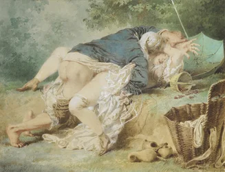 Lovers in a Park, 1865