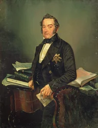 Portrait of Senator Ivan Tolstoy (1792-1854)