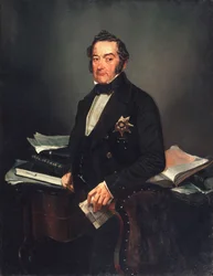 Portrait of the Senator Ivan Tolstoy